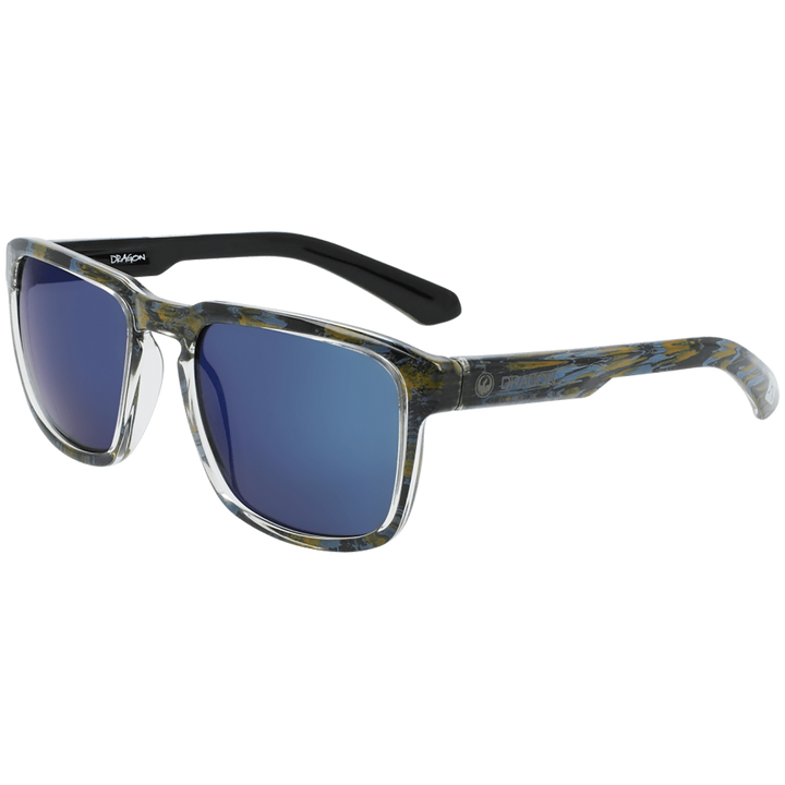 Dragon Mari Sunglasses Rob Machado Resin/LumaLens Gun Blue