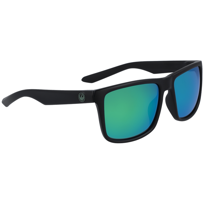 Dragon Meridien H20 Sunglasses Matte Black H20/LumaLens Green Ion Polarized