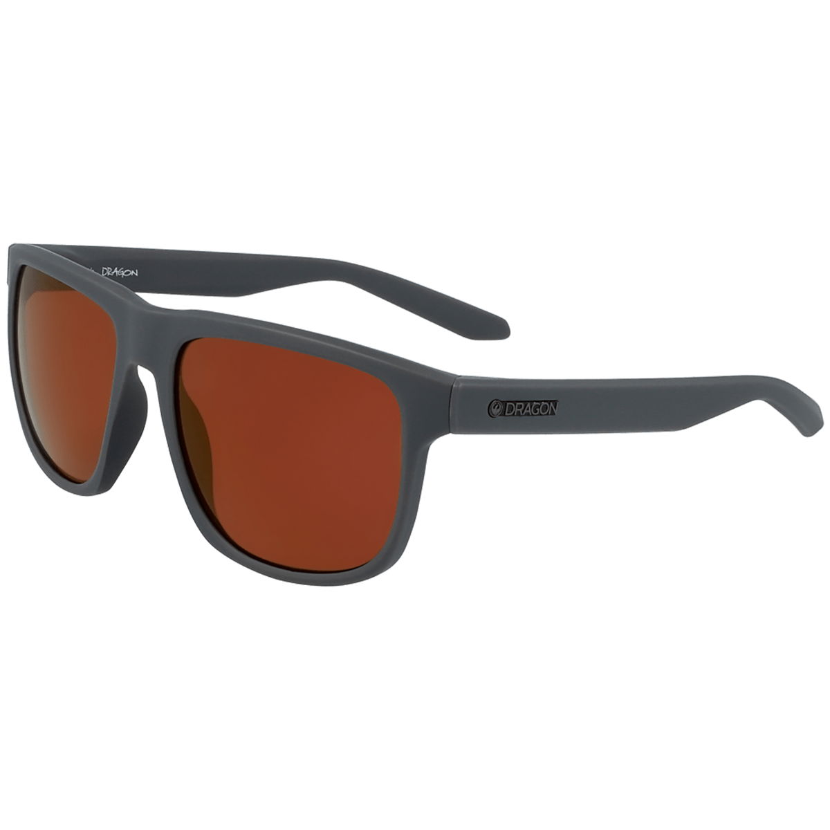 Dragon Sesh LL Sunglasses Matte Grey/LumaLens Copper Rose Ion