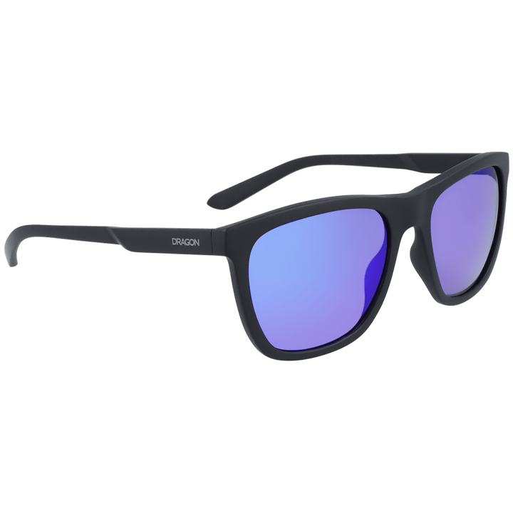 Dragon Wilder Sunglasses Matte Black/LumaLens Blue Ion