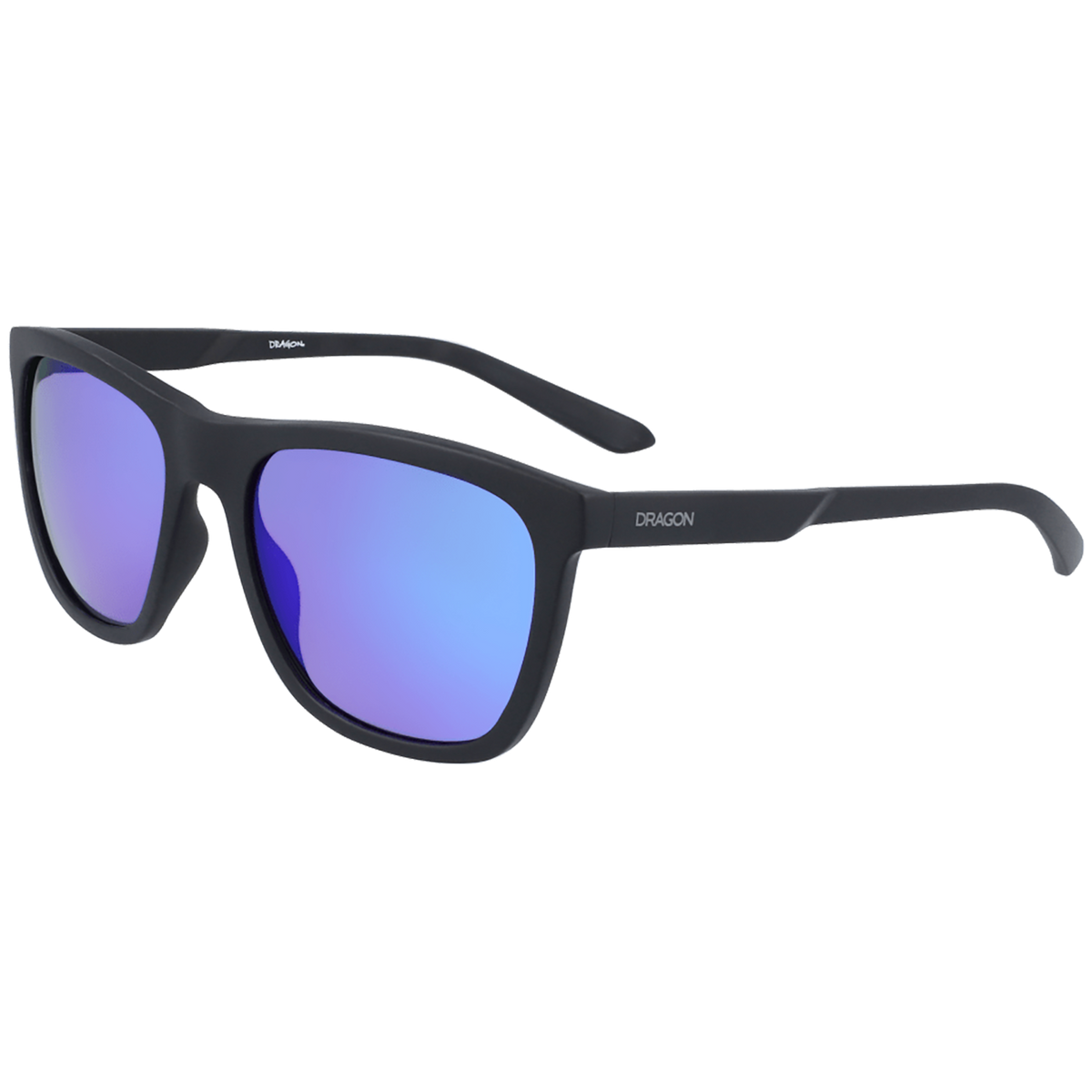 Dragon Wilder Sunglasses Matte Black/LumaLens Blue Ion