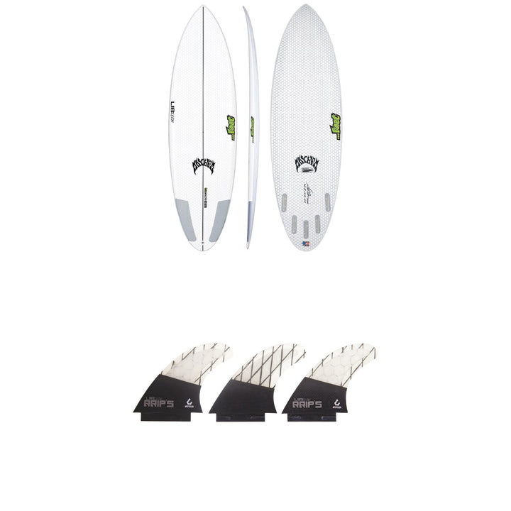 Lib Tech x Lost Quiver Killer Surfboard + Tri Medium Fin Set