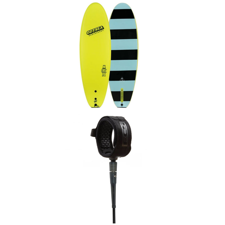 Catch Surf Plank 6'0" Surfboard + FCS 6' All Around Essential Leash