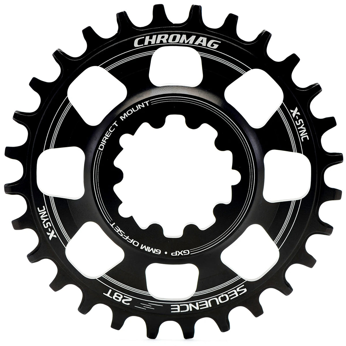 Chromag Sequence Direct Mount Chainring Black