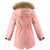 Reima Sisarus Jacket - Girls' Powder Pink
