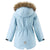 Reima Sisarus Jacket - Girls' Blue Dream