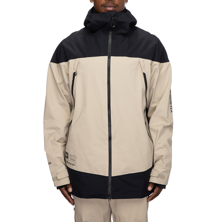 686 GLCR GORE-TEX Hydrastash Sync Jacket - Men's Putty Color Block
