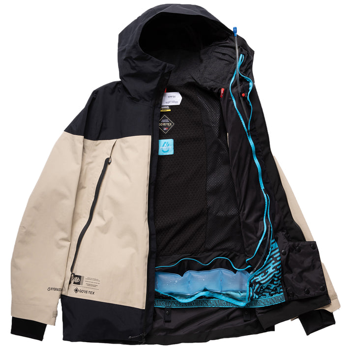 686 GLCR GORE-TEX Hydrastash Sync Jacket - Men's Putty Color Block