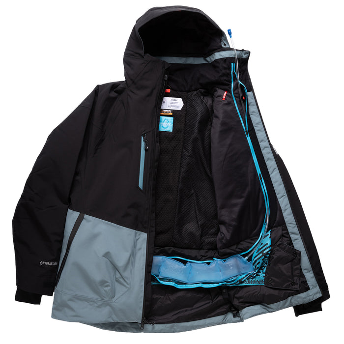 686 GLCR Hydrastash Reserve Insulated Jacket - Men's Goblin Blue Colorblock