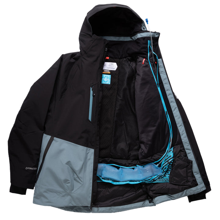 686 GLCR Hydrastash Reserve Insulated Jacket - Men's Goblin Blue Colorblock