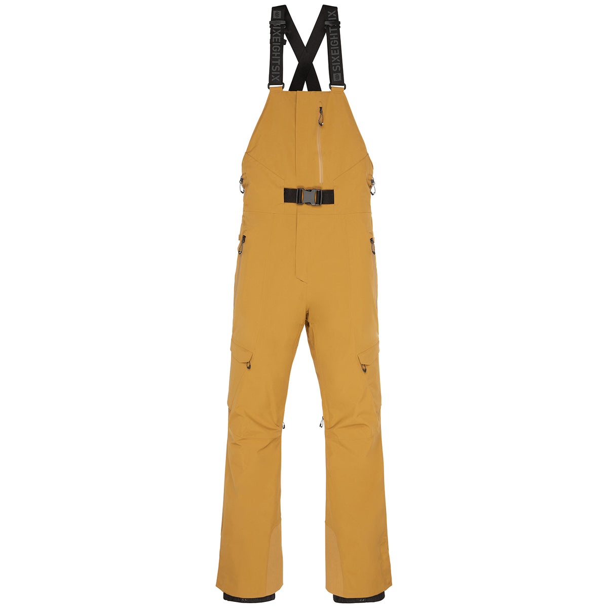 686 Quantum Thermagraph Hydrastash Bibs - Men's Golden Brown