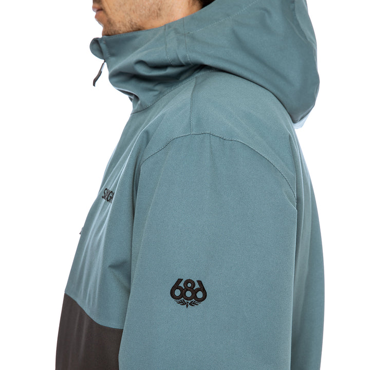 686 SMARTY 3-In-1 Form Jacket - Men's Goblin Blue Color Block