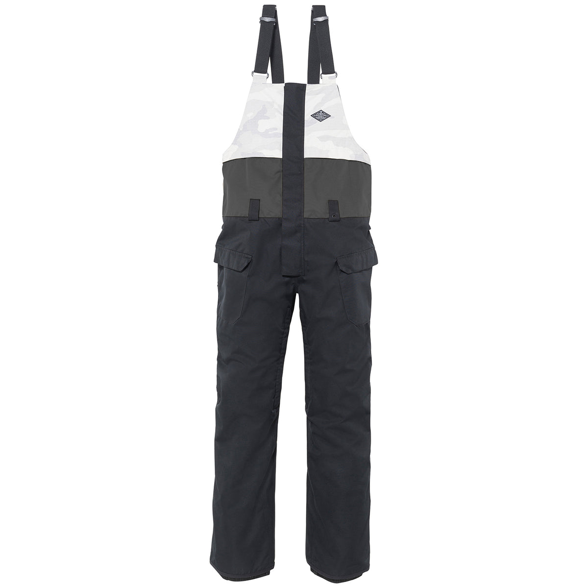 686 Frontier Shell Bibs - Men's Black Color Block