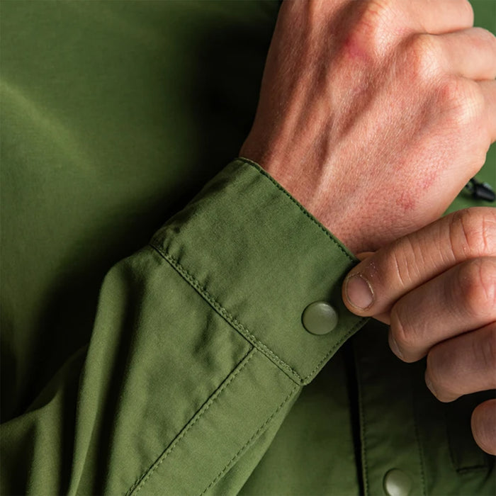 686 Everywhere Snap-Up Long-Sleeve Shirt - Men's Suprplus Green