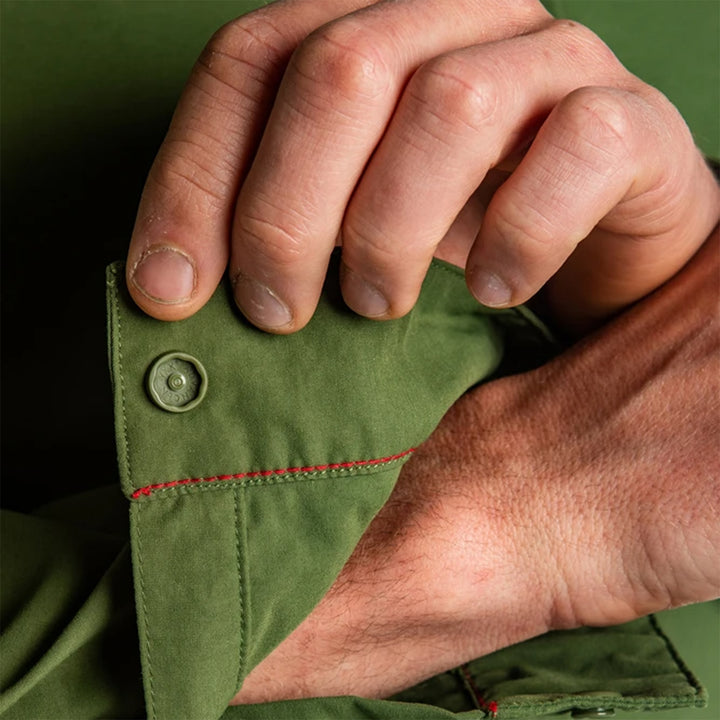 686 Everywhere Snap-Up Long-Sleeve Shirt - Men's Suprplus Green