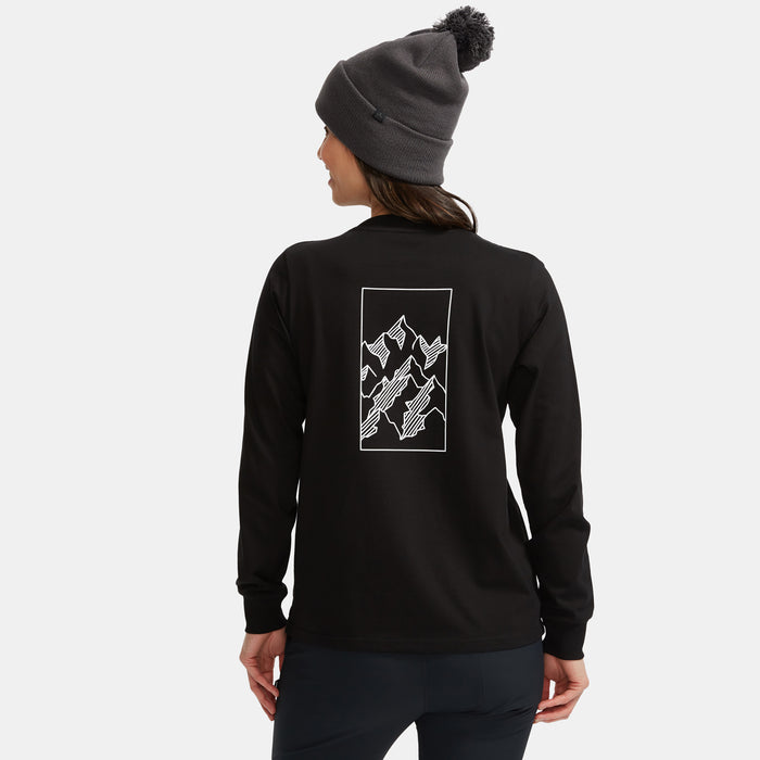 evo Range Long Sleeve T-Shirt - Women's Black