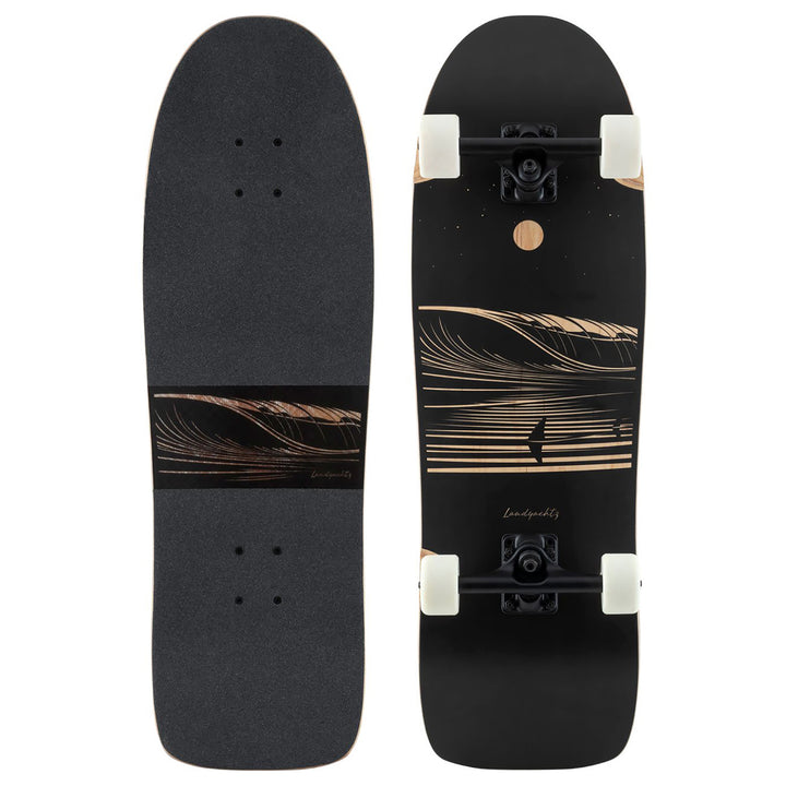 Landyachtz ATV-X Ditch Life Dark Wave Cruiser Skateboard Complete