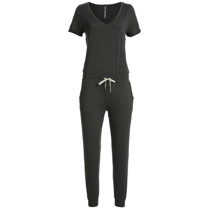 Vuori All Day Romper - Women's Charcoal Heather