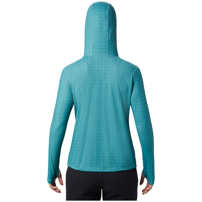 Mountain Hardwear Crater Lake™ Long Sleeve Hoodie - Women's Washed Turq