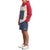 The North Face Class V Fanorak Jacket - Men's Rococco Red/Vintage White