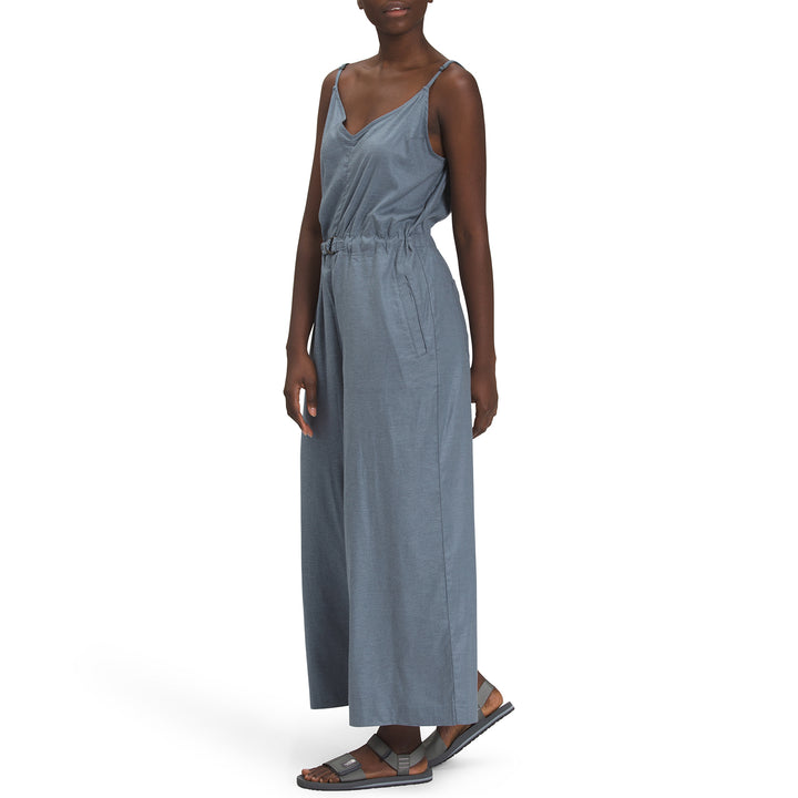 The North Face Hillrose Hemp Jumpsuit - Women's Flint Stone Grey