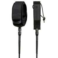 Creatures of Leisure Longboard Knee 10' Surf Leash Black Black::Black Black