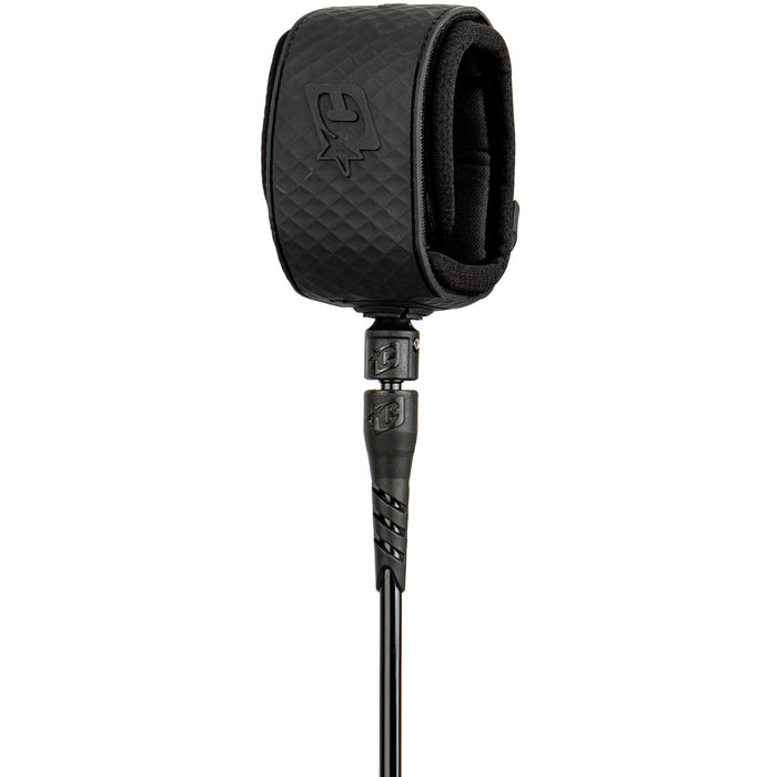Creatures of Leisure Longboard Ankle 10' Surf Leash Black Black