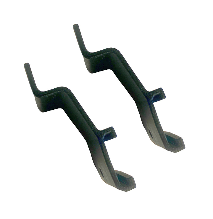 RUX Slatwall Hooks - Pair Black