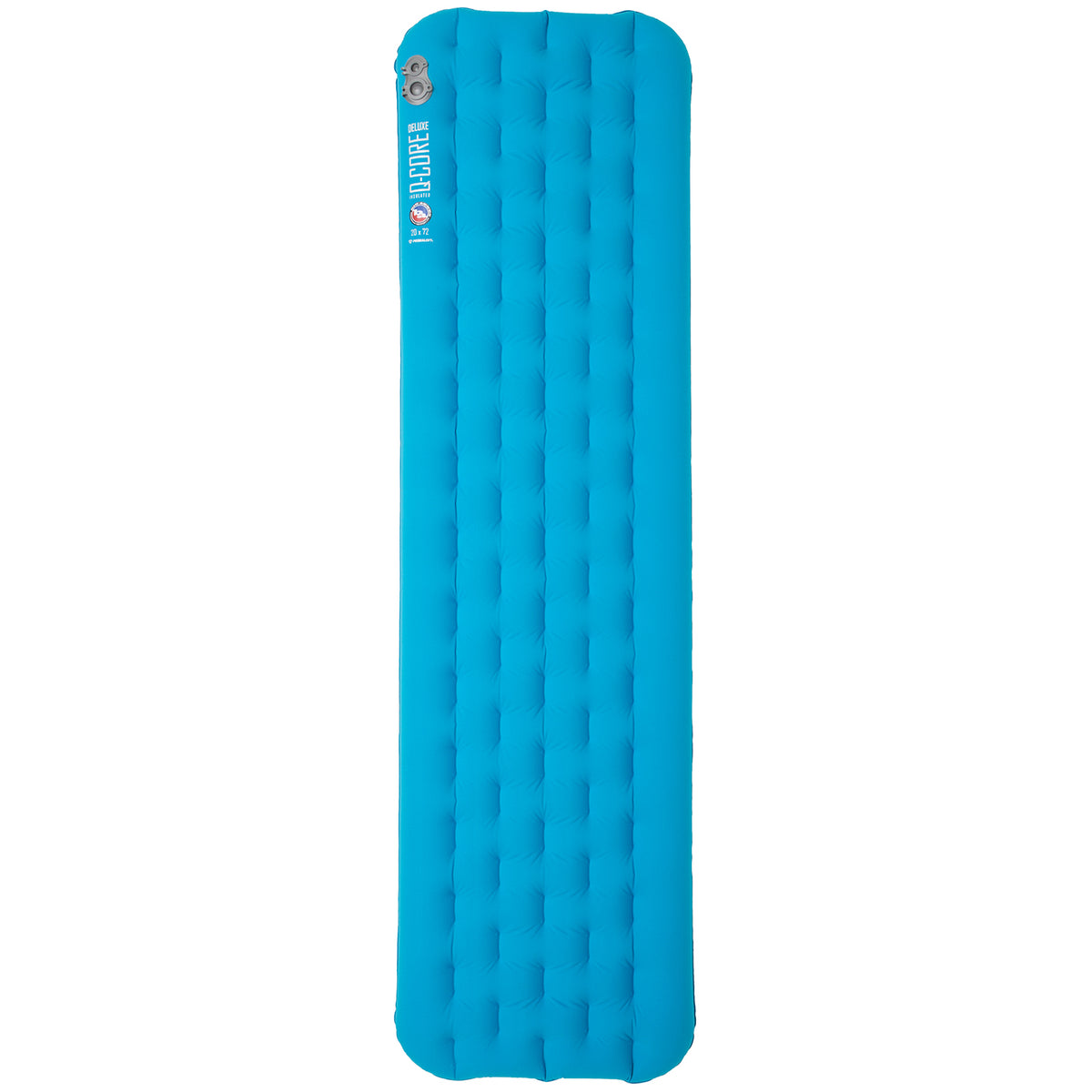 Big Agnes Insulated Q-Core Deluxe Wide Sleeping Pad Turquoise