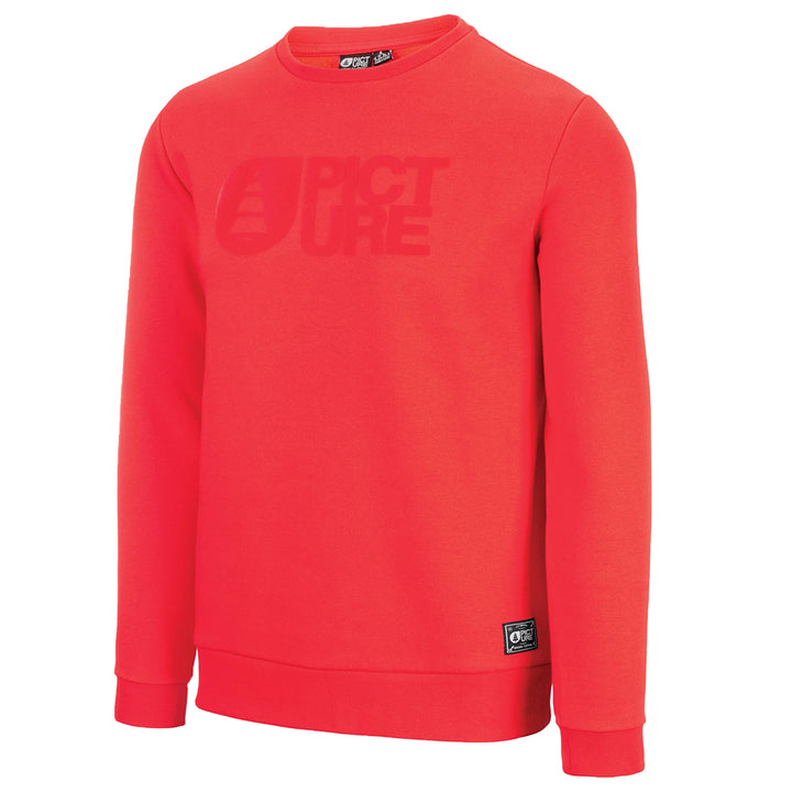 Picture Organic Basement Flock Crew - Men's Red