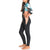 Roxy 3/2 Syncro Back Zip Wetsuit - Girls' Black/Pale Coral/Butter