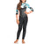 Roxy 3/2 Syncro Back Zip Wetsuit - Girls' Black/Pale Coral/Butter
