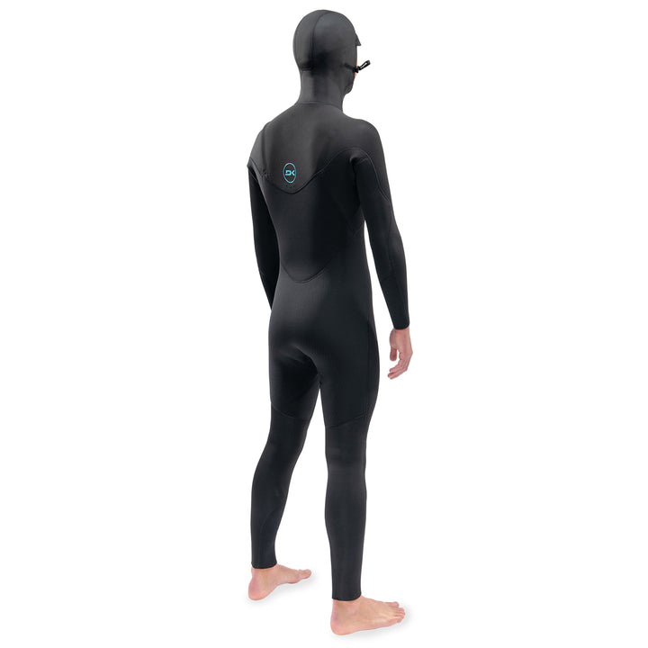 Dakine 4/3 Mission Chest Zip Hooded Wetsuit Black