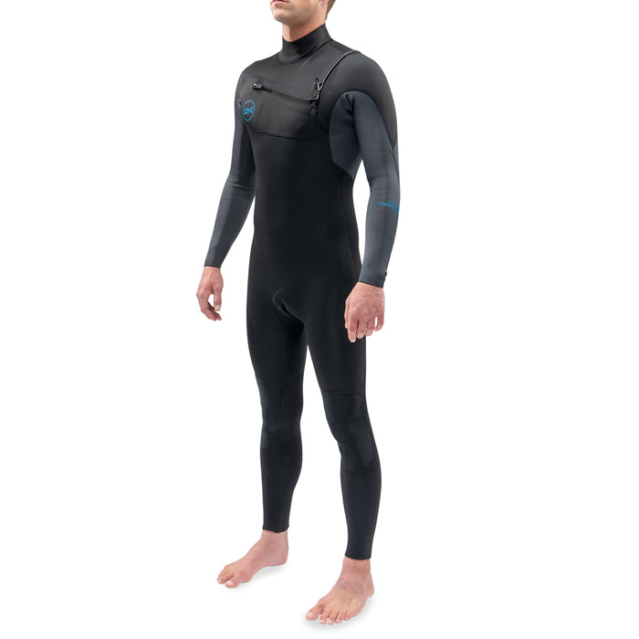 Dakine 5/4/3 Quantum Chest Zip Westuit Black/Grey