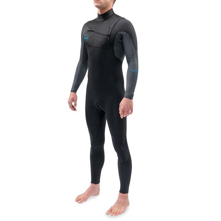 Dakine 5/4/3 Quantum Chest Zip Westuit Black/Grey