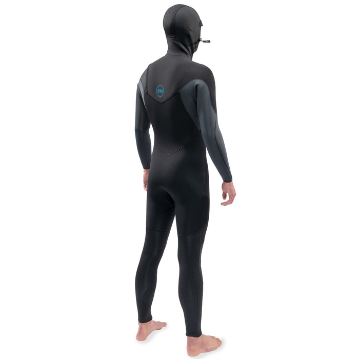 Dakine 5/4/3 Quantum Chest Zip Hooded Westuit Black/Grey