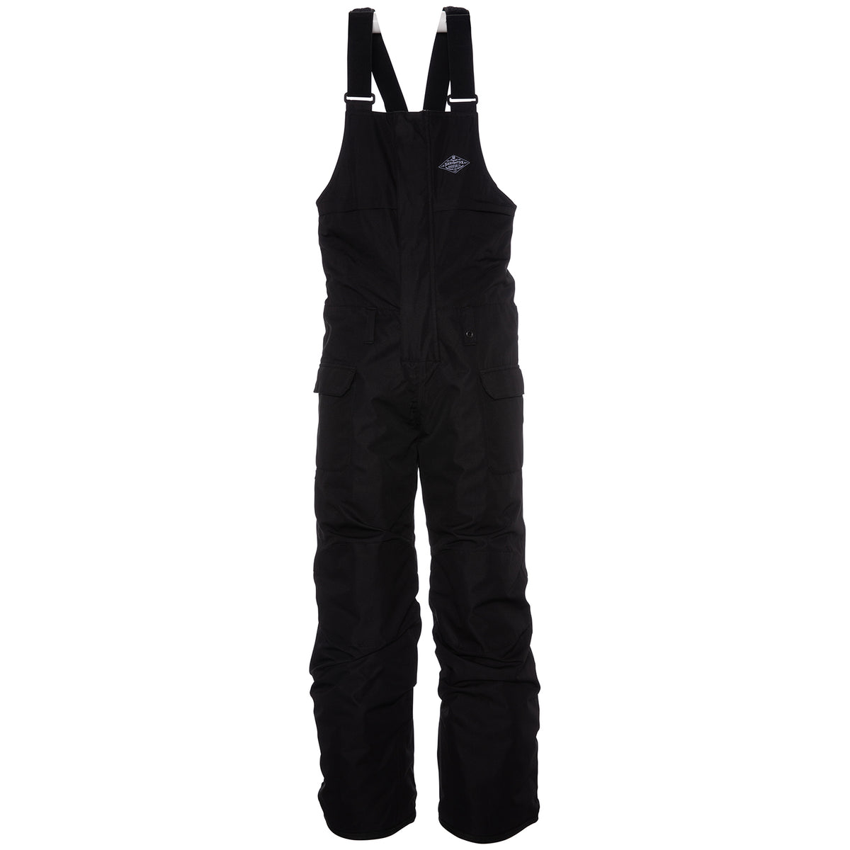 686 Frontier Insulated Bibs - Boys' Black.