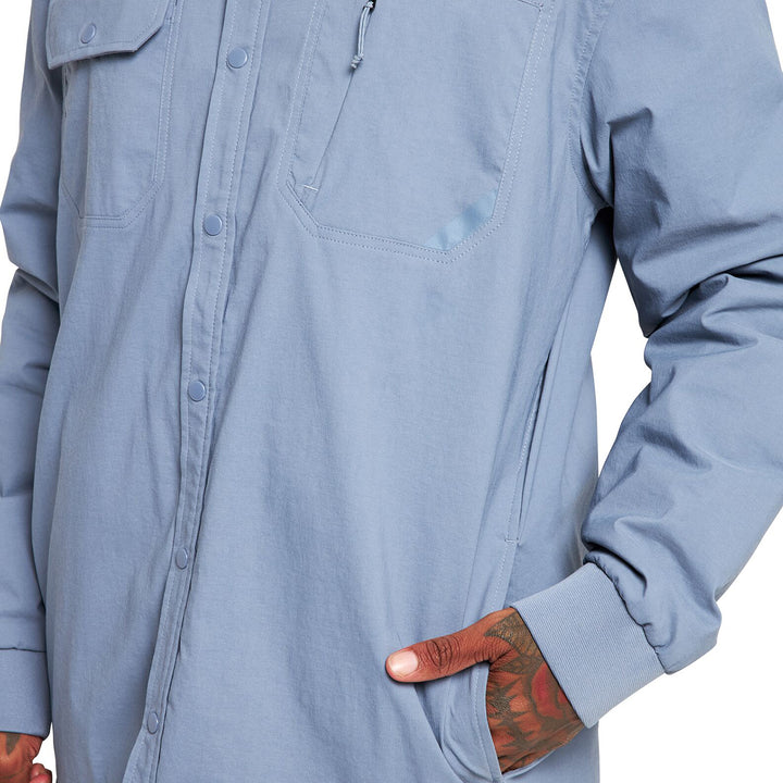 Burton Multipath Utility Shacket - Men's Folkstone Gray