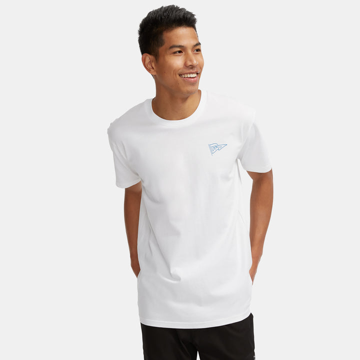 evo Denver Pennant T-Shirt White