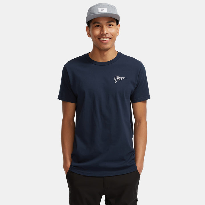 evo Seattle Pennant T-Shirt - Men's Navy