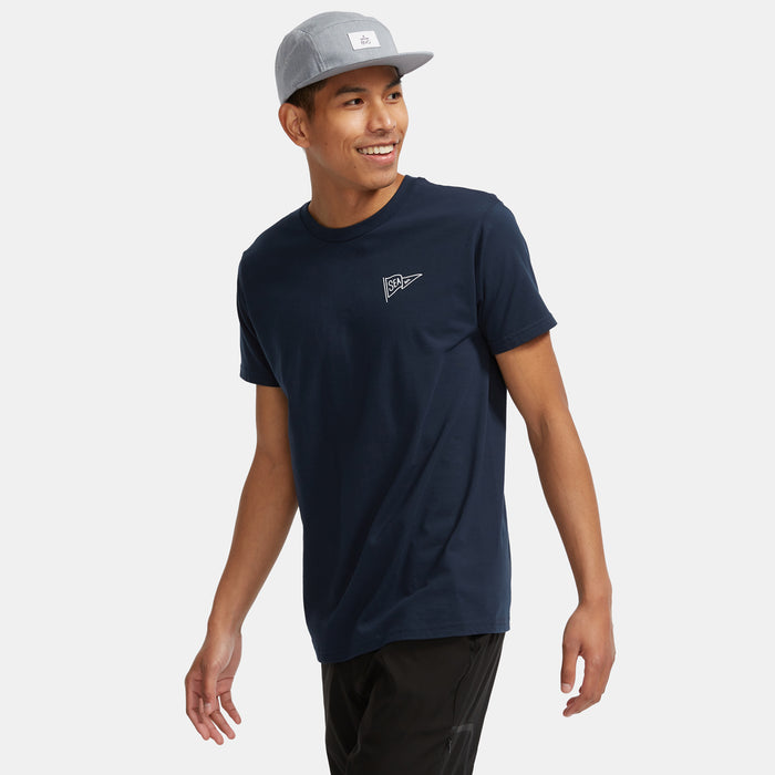 evo Seattle Pennant T-Shirt - Men's Navy