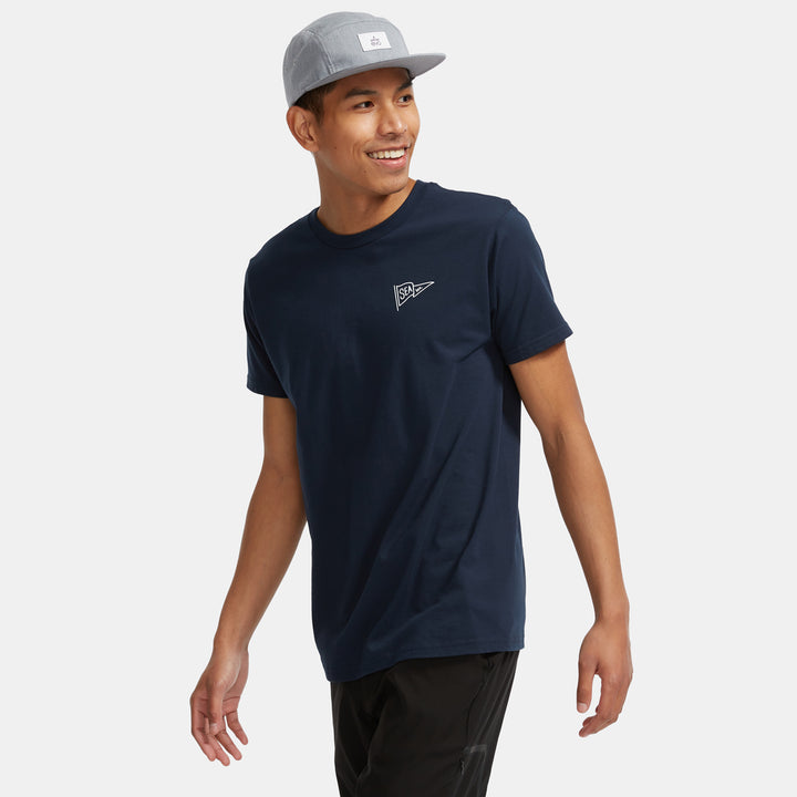 evo Seattle Pennant T-Shirt - Men's Navy