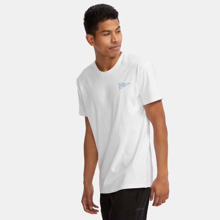 evo Seattle Pennant T-Shirt White