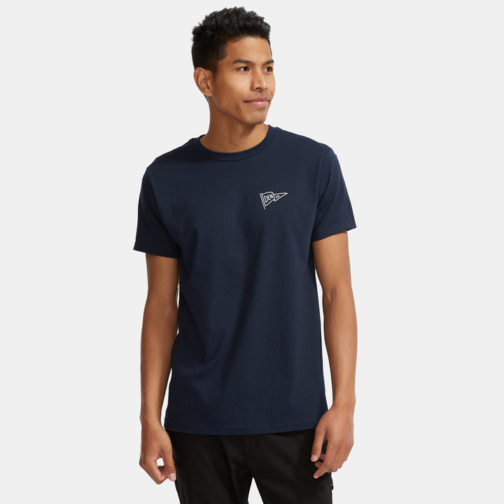 evo Denver Pennant T-Shirt Navy