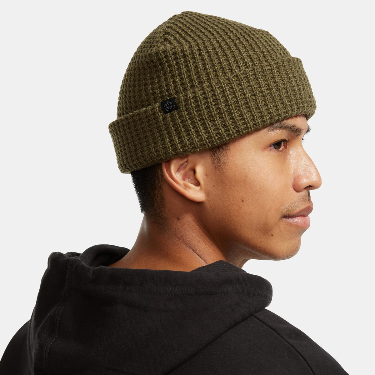 evo Waffle Beanie Burnt Olive