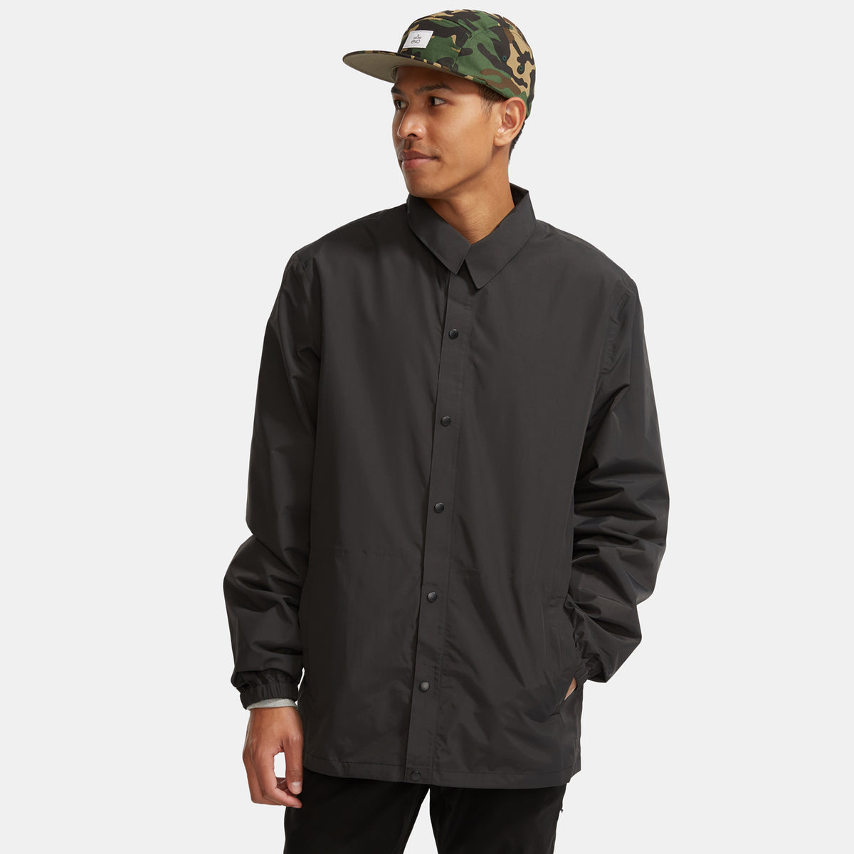 evo Ballard Coaches Jacket Black