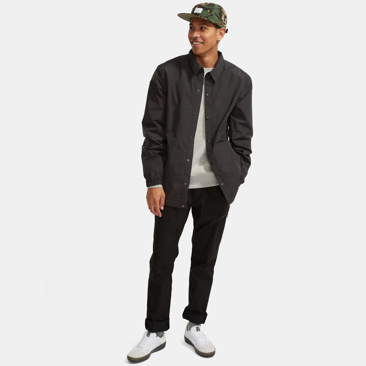 evo Ballard Coaches Jacket Black