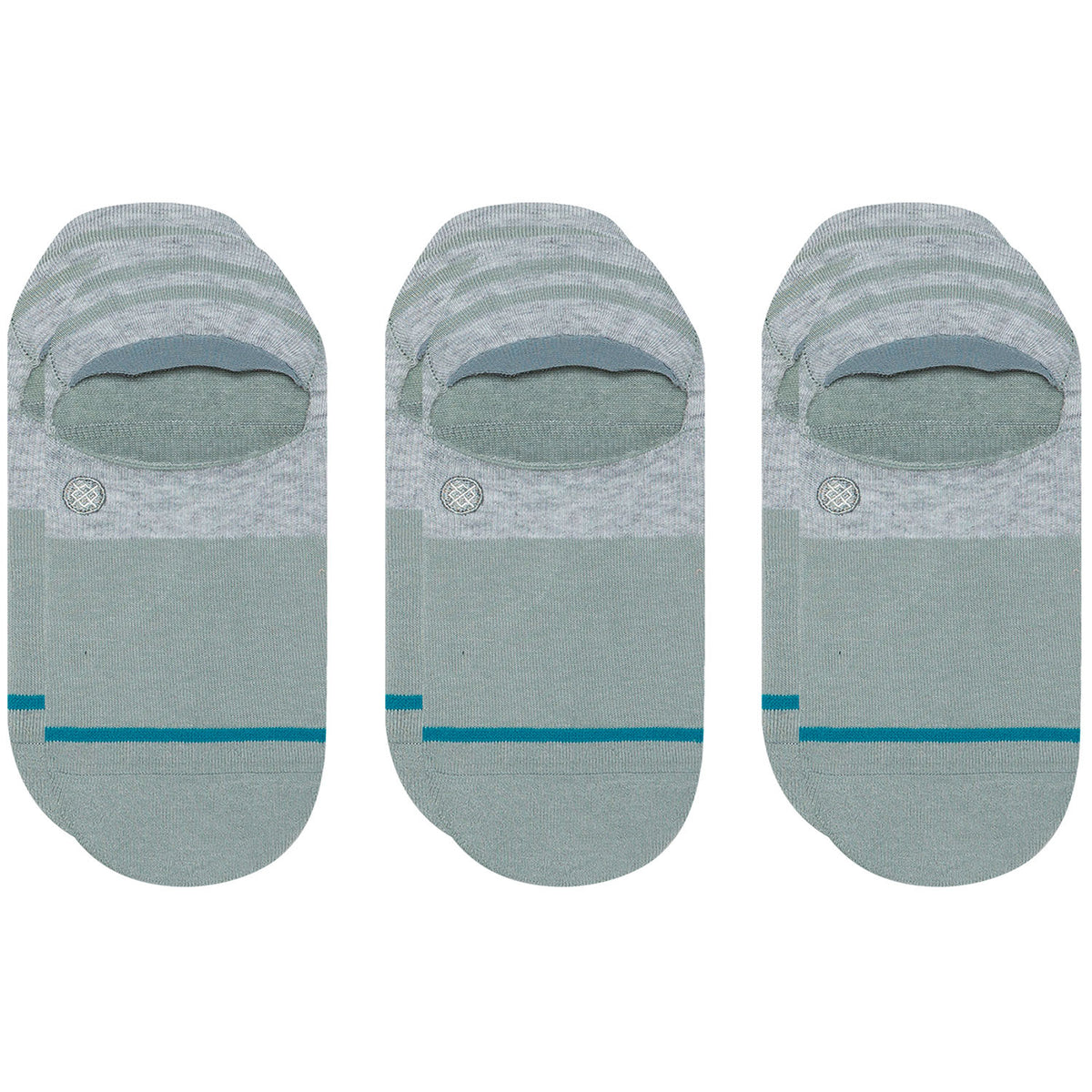 Stance Gamut 2 3-Pack Sock Grey Heather