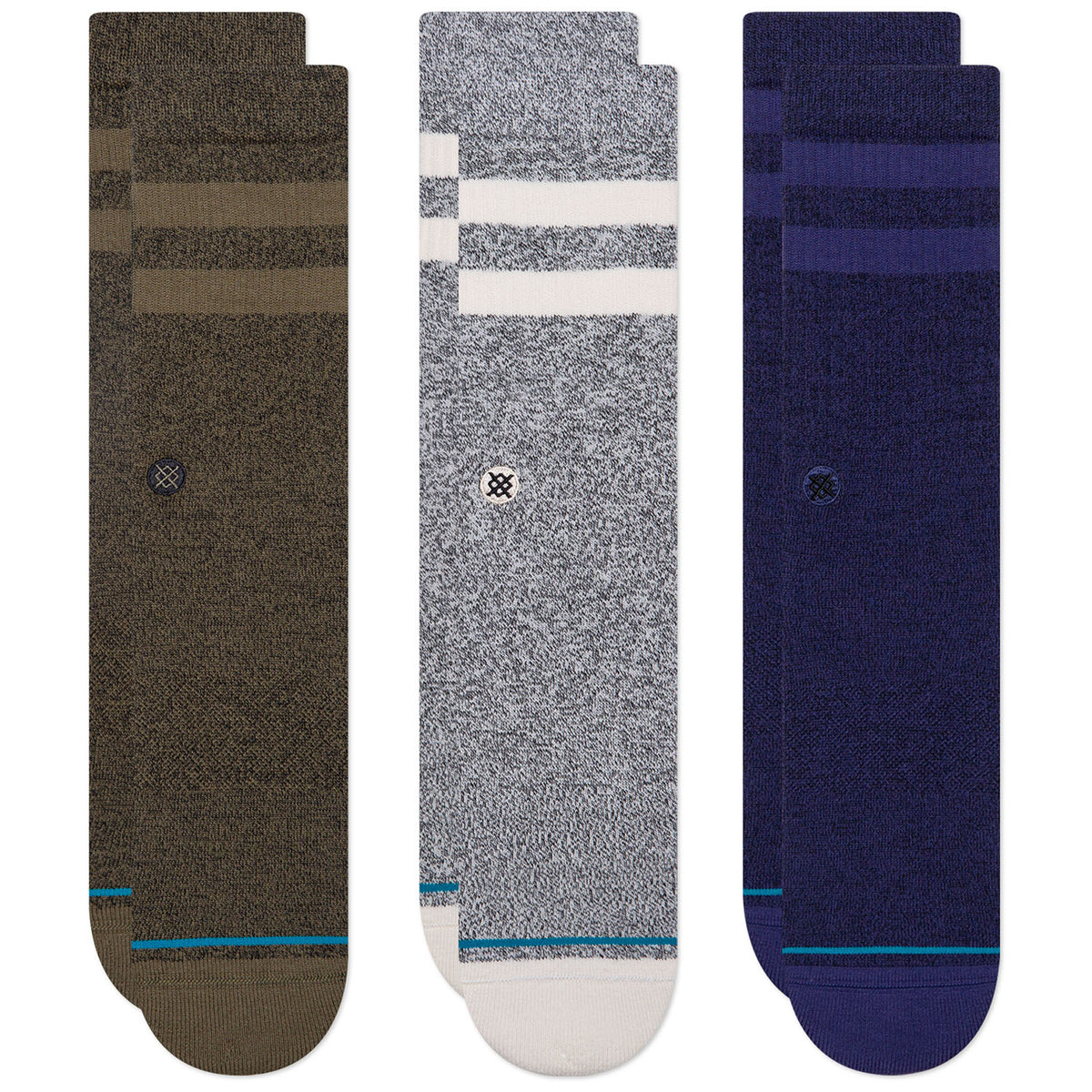 Stance Joven 3-Pack Socks Grey