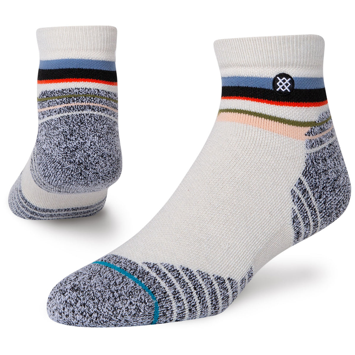 Stance Milly Quarter Socks Grey